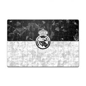 Пазл магнитный 126 элементов с принтом Real Madrid 2018 Original в Новосибирске, полимерный материал с магнитным слоем | 126 деталей, размер изделия —  180*270 мм | fc | football | football club | real madrid | sport | реал мадрид | спорт | спортивные | униформа | фирменные цвета | фк | футбол | футбольный клуб