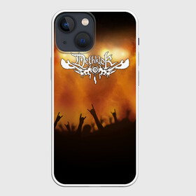 Чехол для iPhone 13 mini с принтом Dethklok в Новосибирске,  |  | band | dethklok | metal | music | rock | атрибутика | группа | метал | музыка | рок