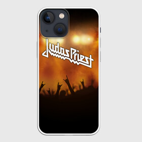 Чехол для iPhone 13 mini с принтом Judas Priest в Новосибирске,  |  | band | judas priest | metal | music | rock | атрибутика | метал | музыка | рок