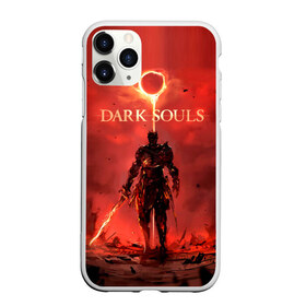 Чехол для iPhone 11 Pro матовый с принтом Dark Souls в Новосибирске, Силикон |  | dark souls | praise the sun | you died | дарк соулс