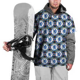 Накидка на куртку 3D с принтом Chelsea в Новосибирске, 100% полиэстер |  | chelsea | england | football | logo | london | sport | англия | арт | лига | лого | спорт | стикеры | текстура | фк | футбол | футбольный клуб | челси | эмблема