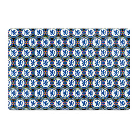Магнитный плакат 3Х2 с принтом Chelsea в Новосибирске, Полимерный материал с магнитным слоем | 6 деталей размером 9*9 см | chelsea | england | football | logo | london | sport | англия | арт | лига | лого | спорт | стикеры | текстура | фк | футбол | футбольный клуб | челси | эмблема
