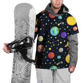 Накидка на куртку 3D с принтом Солнечная система в Новосибирске, 100% полиэстер |  | Тематика изображения на принте: большая медведица | венера | звезда | звезды | земля | космос | марс | меркурий | паттерн | сатурн | созвездия | солнце | уран | юпитер