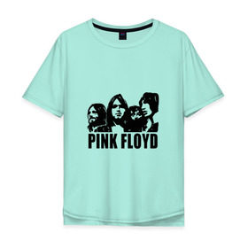 Мужская футболка хлопок Oversize с принтом Pink Floyd в Новосибирске, 100% хлопок | свободный крой, круглый ворот, “спинка” длиннее передней части | pink floyd | pinkfloyd | арт | артрок | группа | дэвид гилмор | пинк флойд | пинкфлойд | прогрессивный | психоделический | рок | сид барретт | симфонический | спэйс | эйсид | экспериментальный