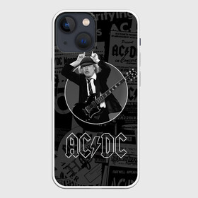 Чехол для iPhone 13 mini с принтом AC DC в Новосибирске,  |  | ас | ац | диси | дс | дц | исидиси | эйси