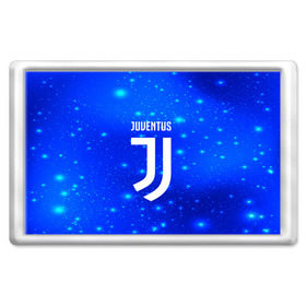 Магнит 45*70 с принтом Juventus space collection в Новосибирске, Пластик | Размер: 78*52 мм; Размер печати: 70*45 | football | soccer | ювентус