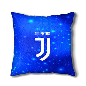 Подушка 3D с принтом Juventus space collection в Новосибирске, наволочка – 100% полиэстер, наполнитель – холлофайбер (легкий наполнитель, не вызывает аллергию). | состоит из подушки и наволочки. Наволочка на молнии, легко снимается для стирки | football | soccer | ювентус