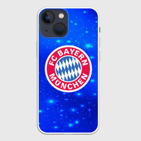Чехол для iPhone 13 mini с принтом FC Bayern Munchen space 2018 в Новосибирске,  |  | bayern munchen | football | footer | soccer | socker | спорт | футбол | футбольный клуб
