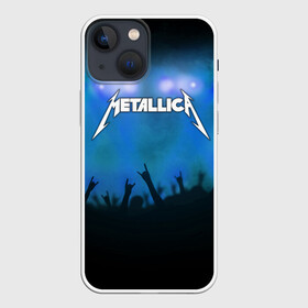 Чехол для iPhone 13 mini с принтом Metallica в Новосибирске,  |  | band | metal | metallica | music | rock | атрибутика | группа | метал | музыка | рок