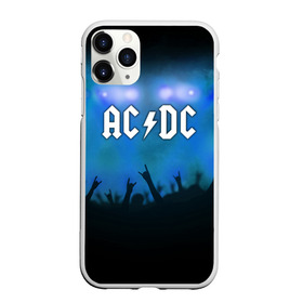 Чехол для iPhone 11 Pro матовый с принтом AC DC в Новосибирске, Силикон |  | ac dc | band | metal | music | rock | атрибутика | группа | метал | музыка | рок