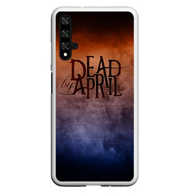 Чехол для Honor 20 с принтом Dead by April в Новосибирске, Силикон | Область печати: задняя сторона чехла, без боковых панелей | band | dead by april | metal | music | rock | атрибутика | группа | метал | музыка | рок