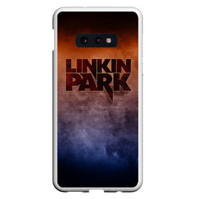 Чехол для Samsung S10E с принтом Linkin Park в Новосибирске, Силикон | Область печати: задняя сторона чехла, без боковых панелей | Тематика изображения на принте: band | linkin park | metal | music | rock | атрибутика | группа | метал | музыка | рок