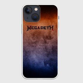 Чехол для iPhone 13 mini с принтом Megadeth в Новосибирске,  |  | band | megadeth | metal | music | rock | атрибутика | группа | метал | музыка | рок
