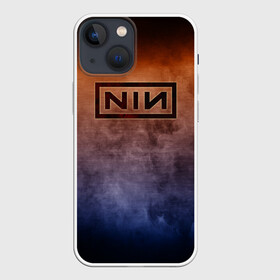 Чехол для iPhone 13 mini с принтом Nine Inch Nails в Новосибирске,  |  | band | metal | music | nine inch nails | rock | атрибутика | группа | метал | музыка | рок