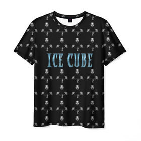 Мужская футболка 3D с принтом Ice Cube в Новосибирске, 100% полиэфир | прямой крой, круглый вырез горловины, длина до линии бедер | Тематика изображения на принте: hip hop | hiphop | ice cube | mc | n.w.a | rap | айс | гангса | джексон | западное побережье | куб | кубе | кубик льда | кьюб | мс | о ши | оши | реп | репер | речитатив | рэп | рэпер | хип | хипхоп | хоп