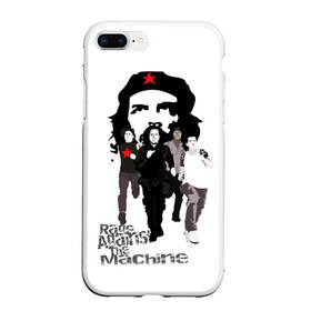 Чехол для iPhone 7Plus/8 Plus матовый с принтом Rage Against the Machine в Новосибирске, Силикон | Область печати: задняя сторона чехла, без боковых панелей | rage against the machine | альтернативный | америка | американская рок группа | брэд уилк | жанр | зак де ла роча | калифорния | лос анджелес | метал | музыка | ню метал | рок | рэп метал | рэп рок | рэпкор | сша