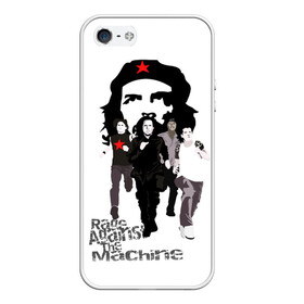 Чехол для iPhone 5/5S матовый с принтом Rage Against the Machine в Новосибирске, Силикон | Область печати: задняя сторона чехла, без боковых панелей | rage against the machine | альтернативный | америка | американская рок группа | брэд уилк | жанр | зак де ла роча | калифорния | лос анджелес | метал | музыка | ню метал | рок | рэп метал | рэп рок | рэпкор | сша