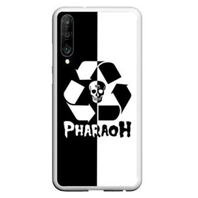 Чехол для Honor P30 с принтом Pharaoh в Новосибирске, Силикон | Область печати: задняя сторона чехла, без боковых панелей | pharaoh | rap | голубин | реп | рэп | фараон | фристайл | хип хоп | хипхоп