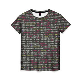 Женская футболка 3D с принтом Programming , Программирование в Новосибирске, 100% полиэфир ( синтетическое хлопкоподобное полотно) | прямой крой, круглый вырез горловины, длина до линии бедер | c | c++ и objective c | code | habr | java | javascript | php | programming | python | ruby | stackoverflow | this