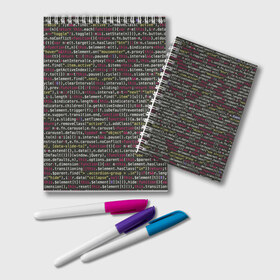 Блокнот с принтом Programming Программирование в Новосибирске, 100% бумага | 48 листов, плотность листов — 60 г/м2, плотность картонной обложки — 250 г/м2. Листы скреплены удобной пружинной спиралью. Цвет линий — светло-серый
 | c | c++ и objective c | code | habr | java | javascript | php | programming | python | ruby | stackoverflow | this