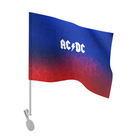 Флаг для автомобиля с принтом AC/DC angel&devil в Новосибирске, 100% полиэстер | Размер: 30*21 см | ac dc | logo | music | pop | rock | usa | альтернатива | америка | металл | музыка | музыкальный | поп | рок