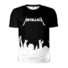 Мужская футболка 3D спортивная с принтом Metallica в Новосибирске, 100% полиэстер с улучшенными характеристиками | приталенный силуэт, круглая горловина, широкие плечи, сужается к линии бедра | Тематика изображения на принте: metallica | группа | джеймс хэтфилд | кирк хэмметт | ларс ульрих | метал | металика | металлика | миталика | музыка | роберт трухильо | рок | трэш | трэшметал | хард | хардрок | хеви | хевиметал