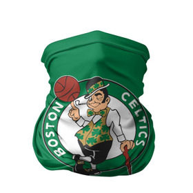 Бандана-труба 3D с принтом Boston Celtics в Новосибирске, 100% полиэстер, ткань с особыми свойствами — Activecool | плотность 150‒180 г/м2; хорошо тянется, но сохраняет форму | Тематика изображения на принте: boston | boston celtics | celtics | nba | баскетбол | бостон | нба | селтикс