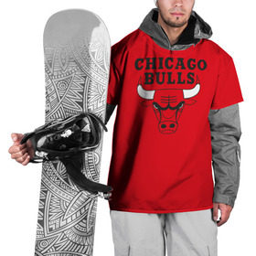 Накидка на куртку 3D с принтом Chicago Bulls в Новосибирске, 100% полиэстер |  | Тематика изображения на принте: bulls | chicago | chicago bulls | nba | баскетбол | буллз | нба | чикаго буллз