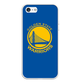 Чехол для iPhone 5/5S матовый с принтом Golden State Warriors в Новосибирске, Силикон | Область печати: задняя сторона чехла, без боковых панелей | Тематика изображения на принте: golden state | golden state warriors | nba | warriors | баскетбол | голден стэйт | нба | уорриорз