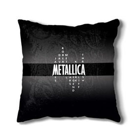 Подушка 3D с принтом Участники группы Metallica в Новосибирске, наволочка – 100% полиэстер, наполнитель – холлофайбер (легкий наполнитель, не вызывает аллергию). | состоит из подушки и наволочки. Наволочка на молнии, легко снимается для стирки | metallica | группа | джеймс хэтфилд | кирк хэмметт | ларс ульрих | метал | металика | металлика | миталика | музыка | роберт трухильо | рок | трэш | трэшметал | хард | хардрок | хеви | хевиметал