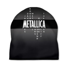 Шапка 3D с принтом Участники группы Metallica в Новосибирске, 100% полиэстер | универсальный размер, печать по всей поверхности изделия | metallica | группа | джеймс хэтфилд | кирк хэмметт | ларс ульрих | метал | металика | металлика | миталика | музыка | роберт трухильо | рок | трэш | трэшметал | хард | хардрок | хеви | хевиметал