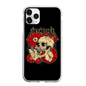 Чехол для iPhone 11 Pro матовый с принтом Metallica в Новосибирске, Силикон |  | metallica | группа | джеймс хэтфилд | кирк хэмметт | ларс ульрих | метал | металика | металлика | миталика | музыка | роберт трухильо | рок | трэш | трэшметал | хард | хардрок | хеви | хевиметал