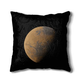 Подушка 3D с принтом Марс в Новосибирске, наволочка – 100% полиэстер, наполнитель – холлофайбер (легкий наполнитель, не вызывает аллергию). | состоит из подушки и наволочки. Наволочка на молнии, легко снимается для стирки | elon musk | space x | spacex | будущее | вселенная | вулкан | долина | илон маск | космические | космос | красная планета | кратер | маринер | марсиане | марсианин | небес | новый дом | путешествия | роскосмос
