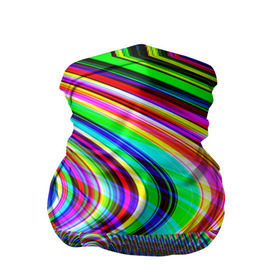 Бандана-труба 3D с принтом Psyhodelic style в Новосибирске, 100% полиэстер, ткань с особыми свойствами — Activecool | плотность 150‒180 г/м2; хорошо тянется, но сохраняет форму | abstraction | color | optical | pattern | tie dye | абстракция | краска | краски | линии | оптический | паттерн | полосы | психоделика | узор
