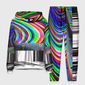 Мужской костюм 3D (с толстовкой) с принтом Psyhodelic style в Новосибирске,  |  | abstraction | color | optical | pattern | tie dye | абстракция | краска | краски | линии | оптический | паттерн | полосы | психоделика | узор