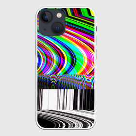 Чехол для iPhone 13 mini с принтом Psyhodelic style в Новосибирске,  |  | abstraction | color | optical | pattern | tie dye | абстракция | краска | краски | линии | оптический | паттерн | полосы | психоделика | узор