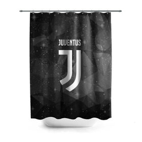 Штора 3D для ванной с принтом Juventus Cosmos в Новосибирске, 100% полиэстер | плотность материала — 100 г/м2. Стандартный размер — 146 см х 180 см. По верхнему краю — пластиковые люверсы для креплений. В комплекте 10 пластиковых колец | football | italia | juve | juventus | logo | sport | арт | италия | лига | лого | спорт | текстура | фк | футбол | футбольный клуб | эмблема | ювентус