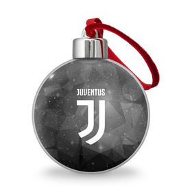 Ёлочный шар с принтом Juventus Cosmos в Новосибирске, Пластик | Диаметр: 77 мм | football | italia | juve | juventus | logo | sport | арт | италия | лига | лого | спорт | текстура | фк | футбол | футбольный клуб | эмблема | ювентус