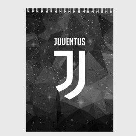 Скетчбук с принтом Juventus Cosmos в Новосибирске, 100% бумага
 | 48 листов, плотность листов — 100 г/м2, плотность картонной обложки — 250 г/м2. Листы скреплены сверху удобной пружинной спиралью | Тематика изображения на принте: football | italia | juve | juventus | logo | sport | арт | италия | лига | лого | спорт | текстура | фк | футбол | футбольный клуб | эмблема | ювентус