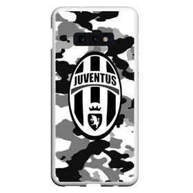 Чехол для Samsung S10E с принтом FC Juventus Camouflage в Новосибирске, Силикон | Область печати: задняя сторона чехла, без боковых панелей | football | italia | juve | juventus | logo | sport | арт | италия | лига | лого | спорт | текстура | фк | футбол | футбольный клуб | эмблема | ювентус