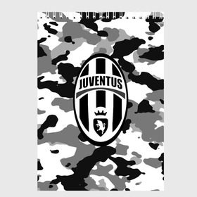 Скетчбук с принтом FC Juventus Camouflage в Новосибирске, 100% бумага
 | 48 листов, плотность листов — 100 г/м2, плотность картонной обложки — 250 г/м2. Листы скреплены сверху удобной пружинной спиралью | football | italia | juve | juventus | logo | sport | арт | италия | лига | лого | спорт | текстура | фк | футбол | футбольный клуб | эмблема | ювентус