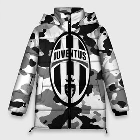 Женская зимняя куртка 3D с принтом FC Juventus Camouflage в Новосибирске, верх — 100% полиэстер; подкладка — 100% полиэстер; утеплитель — 100% полиэстер | длина ниже бедра, силуэт Оверсайз. Есть воротник-стойка, отстегивающийся капюшон и ветрозащитная планка. 

Боковые карманы с листочкой на кнопках и внутренний карман на молнии | football | italia | juve | juventus | logo | sport | арт | италия | лига | лого | спорт | текстура | фк | футбол | футбольный клуб | эмблема | ювентус