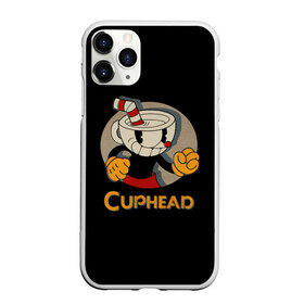 Чехол для iPhone 11 Pro матовый с принтом Cuphead в Новосибирске, Силикон |  | cuphead | капхед | компьтерная игра