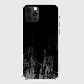 Чехол для iPhone 12 Pro Max с принтом Black Grunge в Новосибирске, Силикон |  | grunge | абстракция | гранж | черный