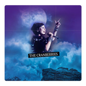 Магнитный плакат 3Х3 с принтом The Cranberries в Новосибирске, Полимерный материал с магнитным слоем | 9 деталей размером 9*9 см | cranberries | долорес о риордан | крэнберрис