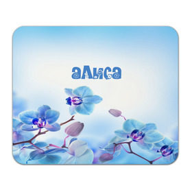 Коврик прямоугольный с принтом Алиса в Новосибирске, натуральный каучук | размер 230 х 185 мм; запечатка лицевой стороны | flower | name | spring | алиса | букет | весна | имена | имя | природа | узор | цветочный | цветы