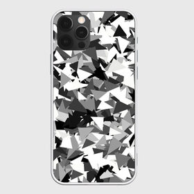 Чехол для iPhone 12 Pro Max с принтом Городской серый камуфляж в Новосибирске, Силикон |  | армия | геометрический | геометрия | маскировка | милитари | паттерн | текстура | треугольники | чернобелый