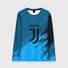 Мужской лонгслив 3D с принтом FC Juventus abstract style в Новосибирске, 100% полиэстер | длинные рукава, круглый вырез горловины, полуприлегающий силуэт | football | soccer | ювентус