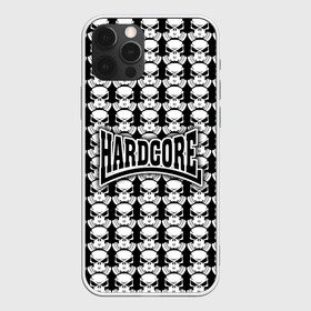 Чехол для iPhone 12 Pro с принтом Hardcore в Новосибирске, силикон | область печати: задняя сторона чехла, без боковых панелей | hard core | hardcor | hardcore | хард кор