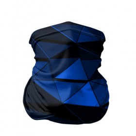 Бандана-труба 3D с принтом Blue abstraction collection в Новосибирске, 100% полиэстер, ткань с особыми свойствами — Activecool | плотность 150‒180 г/м2; хорошо тянется, но сохраняет форму | abstraction | geometry | polygon | абстракция | геометрия | грань | краски | кубик | кубики | линии | мозаика | полигон | разноцветные | ребро | текстура | тени | узор